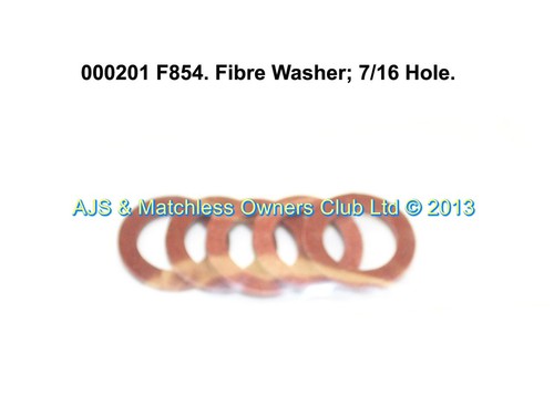 FIBRE WASHER, 7/16  SOLD EACH