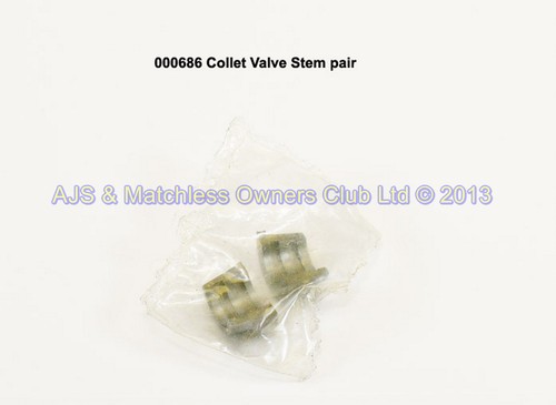 COLLET VALVE STEM HEAVYWEIGHTS SINGLE ENGINES ONLY