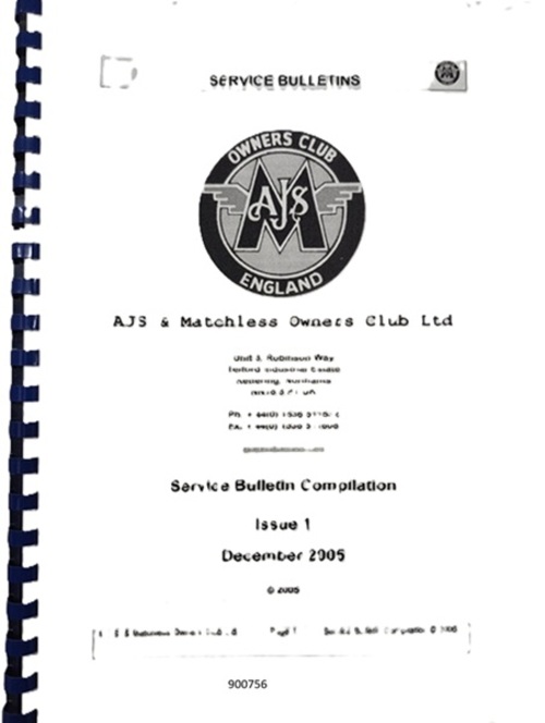 AMC SERVICE BULLETIN 1955 ONWARDS